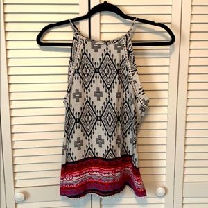 Racer back Tribal Top